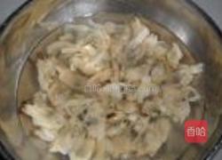 葱香蛤蜊肉的做法图解2