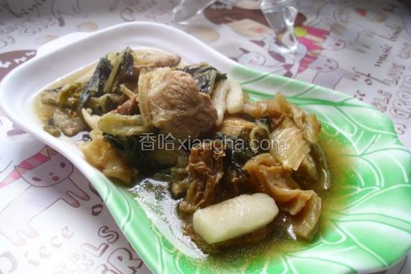 梅菜煲猪肉