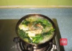 菠菜豆腐汤的做法图解6