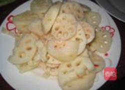 莲藕烧鸭肉的做法图解2