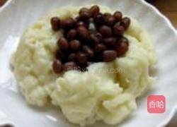 蜜豆蛋清炒牛奶的做法图解6