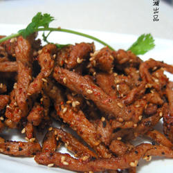 芝麻肉丝的做法[图]