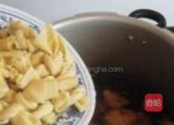 百页结竹笋红烧肉的做法图解7