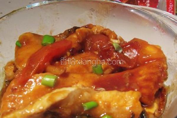 茄汁三文鱼