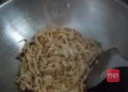 菠菜炒豆腐皮的做法图解5