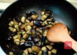 干炒茄丁的做法图解3