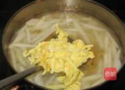 北杆菜蛋皮汤的做法图解7