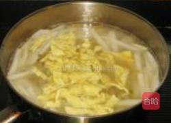北杆菜蛋皮汤的做法图解8