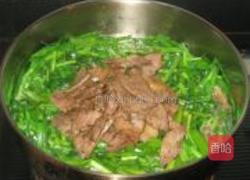 韭菜炒羊肝的做法图解6