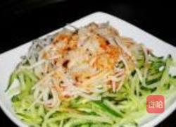 黄瓜拌金针菇的做法图解5