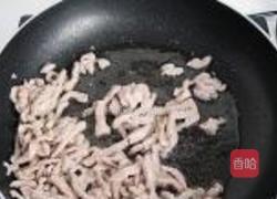 香菇蒜薹炒肉丝的做法图解5