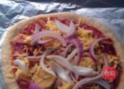 香肠香干披萨的做法图解15