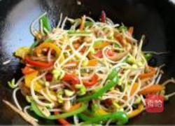 五花黄豆芽菜的做法图解8