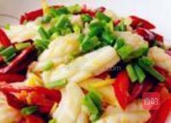 红椒鱿鱼卷的做法图解6