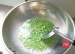 青椒毛豆炒肉丝的做法图解8