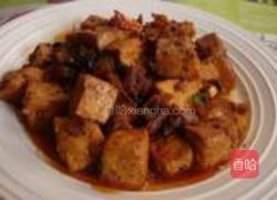 豆豉鲮鱼烧豆腐的做法图解9