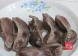 青椒炒鸭肫的做法图解4