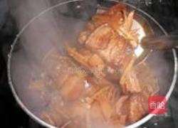 水笋烧肉的做法图解7