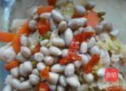 凉拌泡菜花生米的做法图解6