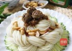 牛肉丸辫子炸酱面的做法图解17