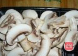口蘑炒牛肚的做法图解3