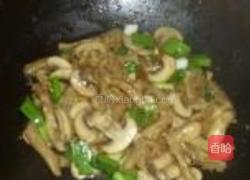 口蘑炒牛肚的做法图解8