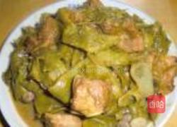 排骨炖油豆的做法图解14