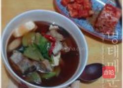 韩式辣明太鱼汤的做法图解18