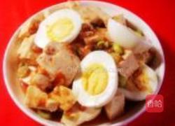 蛋拌豆腐的做法图解10