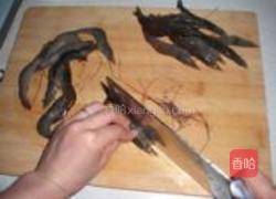 豆腐粒鲜虾汤面的做法图解2