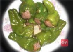 辣椒塞肉的做法图解5
