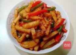 鱼香炒薯条的做法图解9