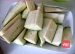 蒜泥白肉茄子的做法图解1