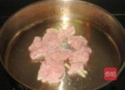 藕片西兰花炒里脊的做法图解5