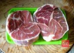 薄荷金笋牛腱的做法图解1