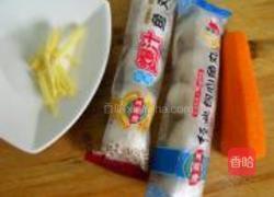 鱼丸煮青菜的做法图解1