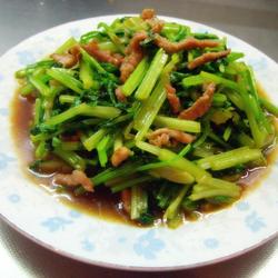 肉丝香芹的做法[图]