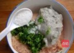 鲜虾鸡肉丸子汤的做法图解5