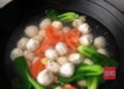 鲜虾鸡肉丸子汤的做法图解9
