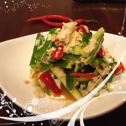 辣拌黃瓜豆皮的做法[图]