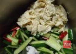 辣拌黃瓜豆皮的做法图解7