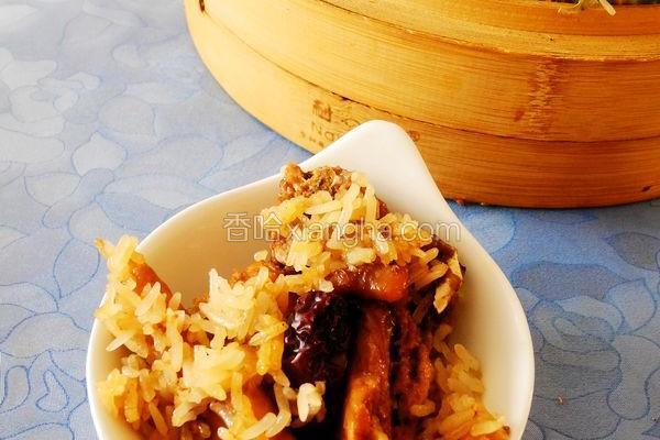 红枣糯米鸡块
