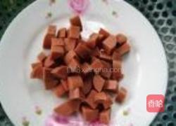 莴笋火腿丁的做法图解3