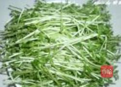 蒜香豆苗的做法图解1