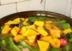 倭瓜炖扁豆的做法图解13