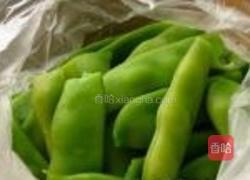 倭瓜炖扁豆的做法图解1