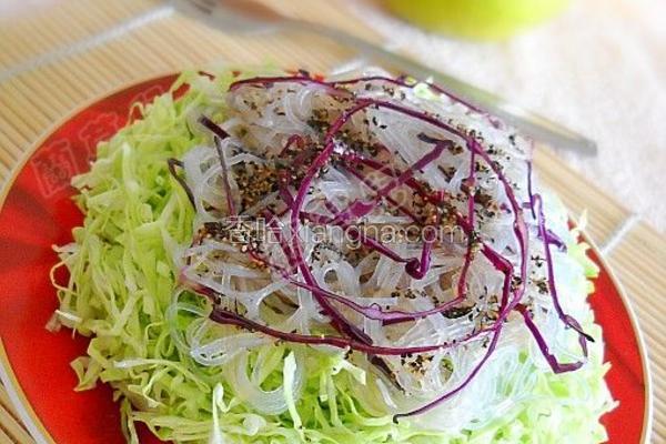 柠香包菜沙拉