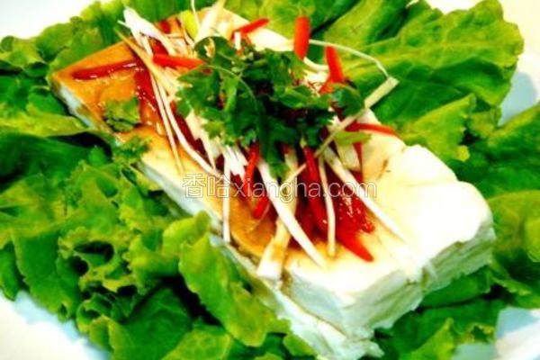 油泼豆腐