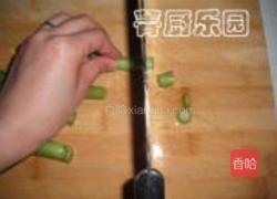 芥兰炒牛肉的做法图解3