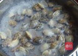 酱爆花蛤的做法图解4
